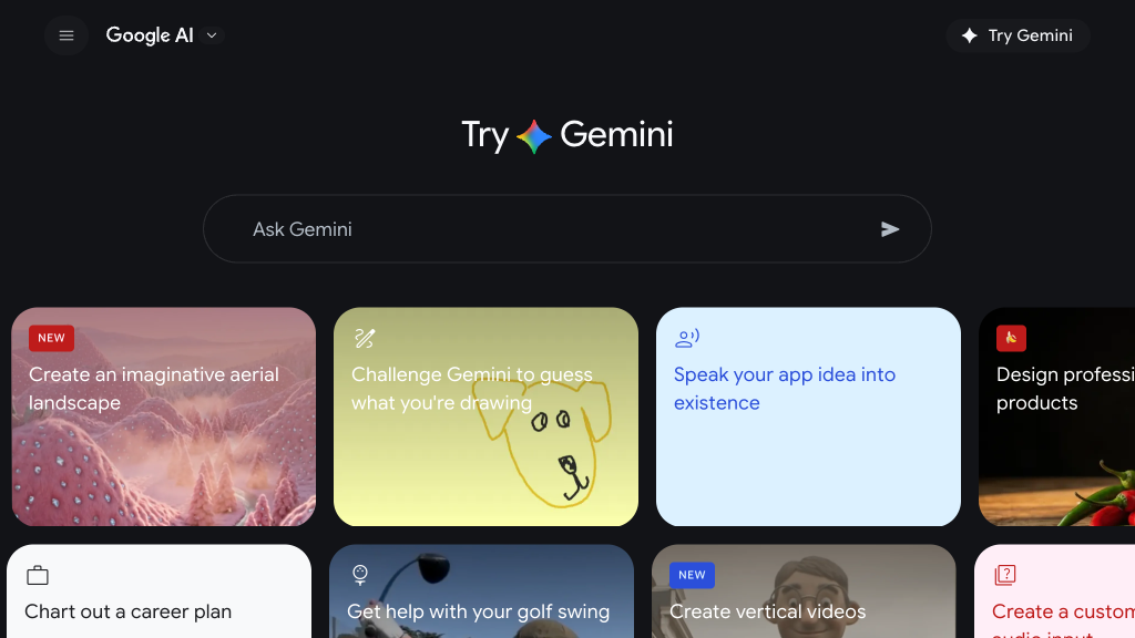 image of Google AI Gemini