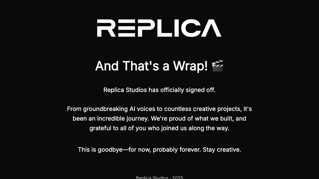 image of Replica Studios