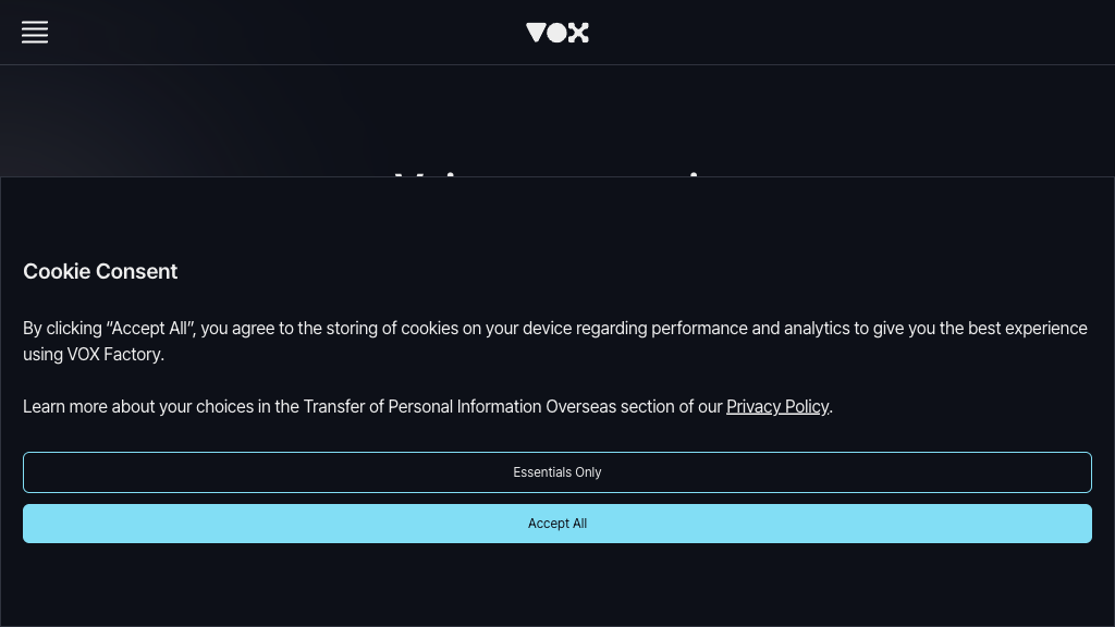 image of VOX Factory